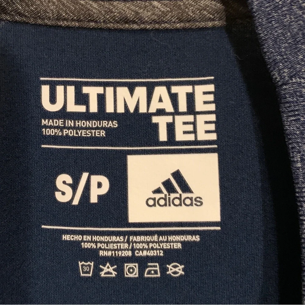 Adidas Mens MLS Real Salt Lake Soccer Climalite Ultimate T-Shirt size small